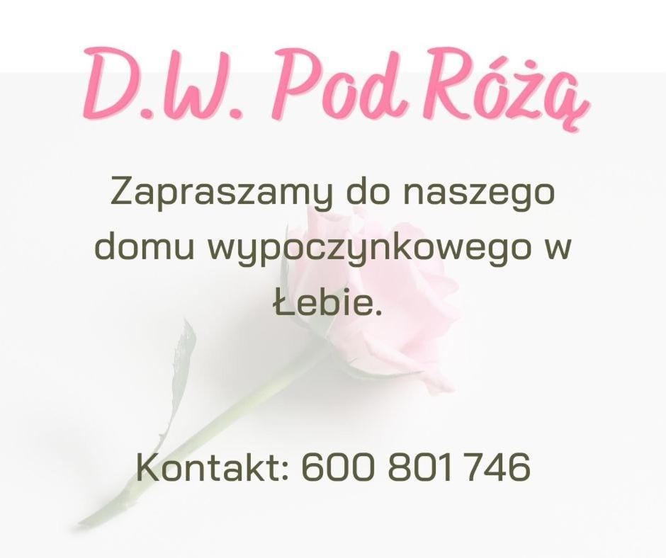 לינה וארוחת בוקר וובה Pod Roza מראה חיצוני תמונה